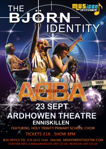 Abba Tribute the Bjorn Identity gigs dates