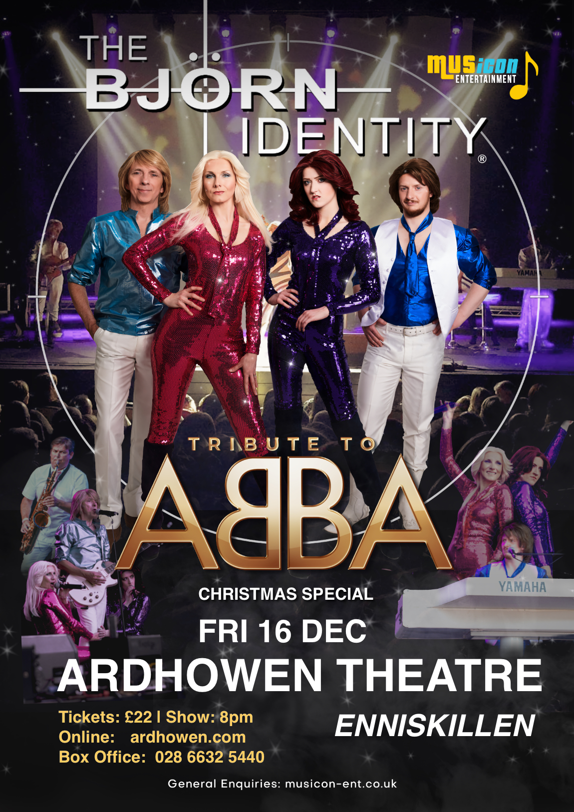 ardhowen theatre ABBA Christmas special The Bjorn Identity