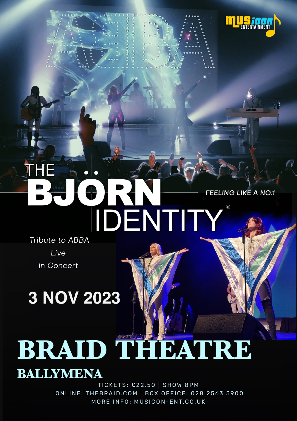 Abba Tribute are back at the Braid theatre - The Bjorn Identity