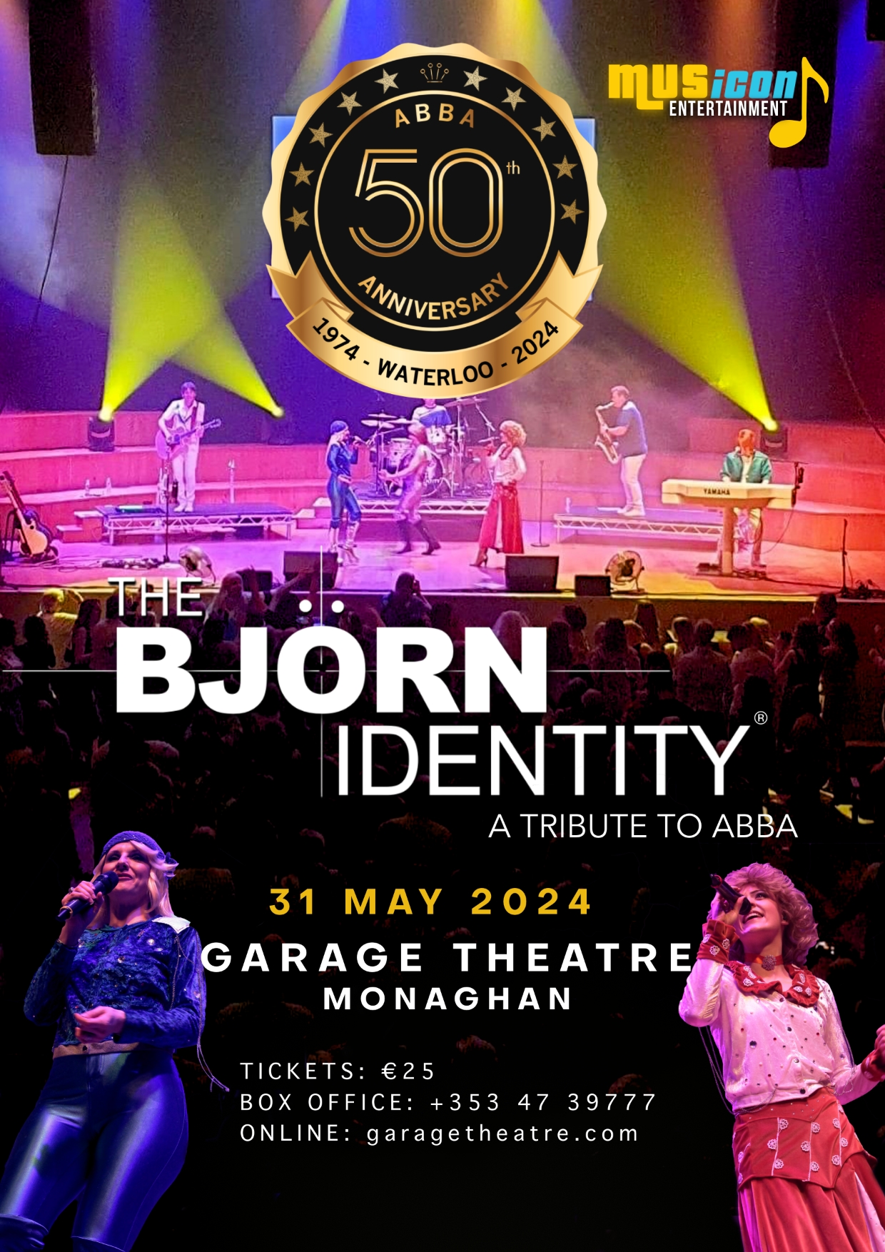 Abba Tribute Ireland the Bjorn Identity