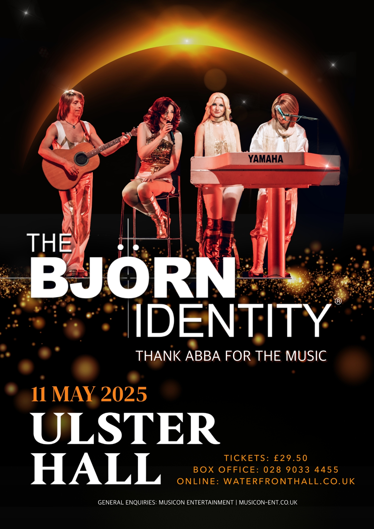 The Bjorn Identity ABBA tribute Ulster Hall Belfast